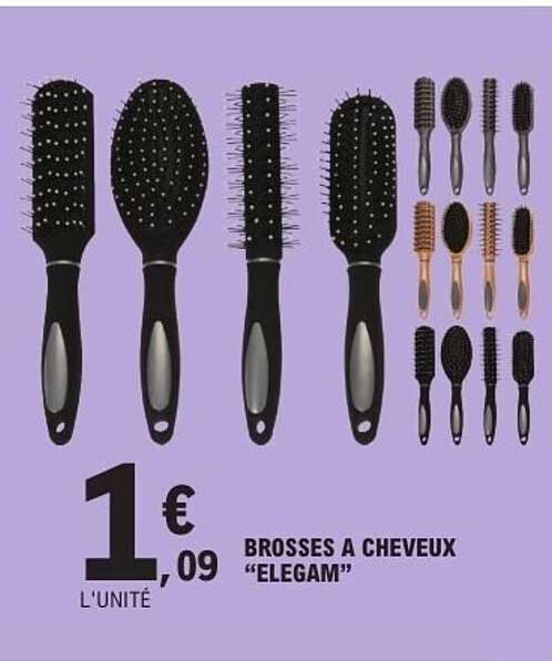 BROSSES A CHEVEUX “ELEGAM”
