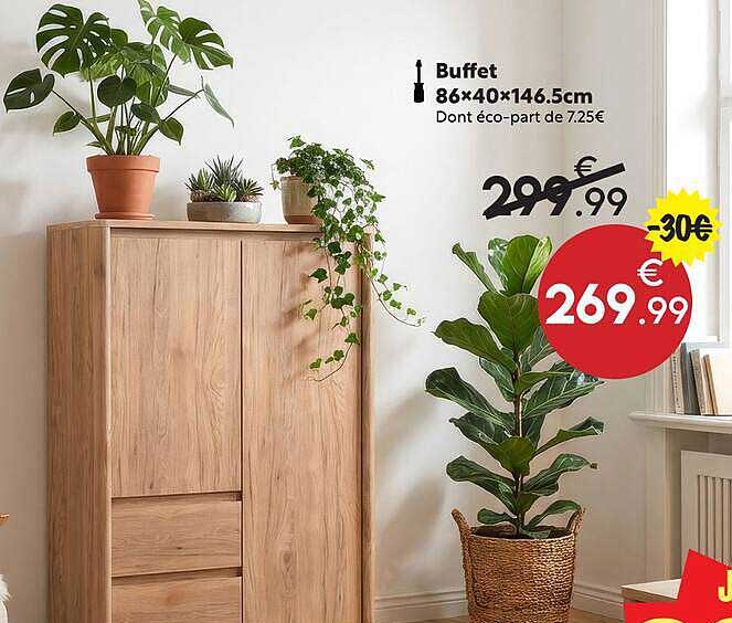 Buffet 86×40×146.5cm