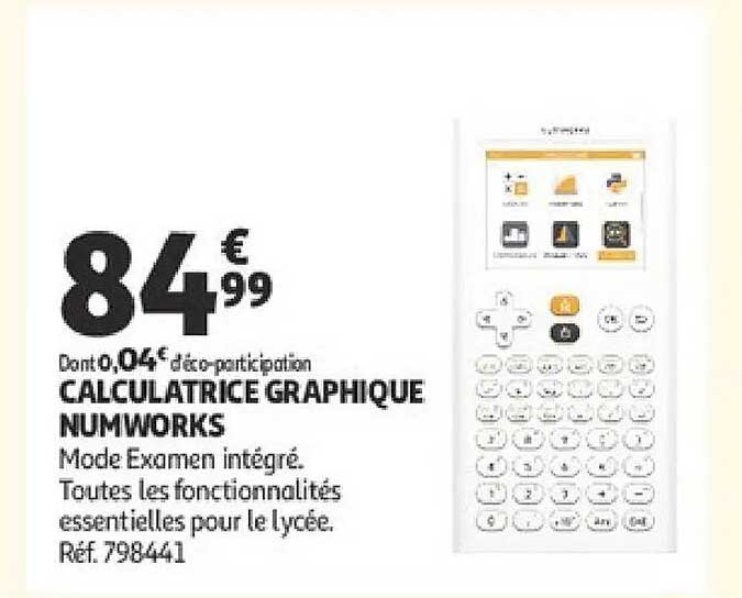 CALCULATRICE GRAPHIQUE NUMWORKS
