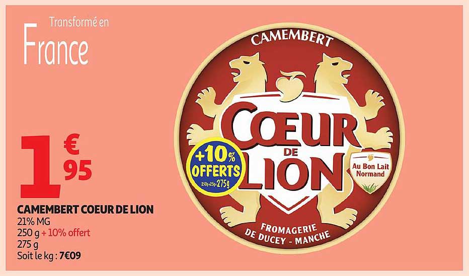 CAMEMBERT COEUR DE LION