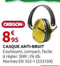 CASQUE ANTI-BRUIT
