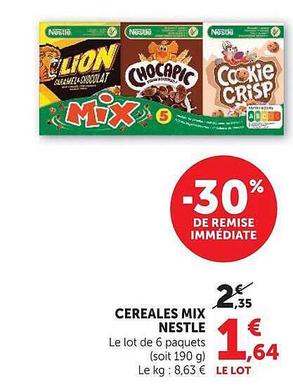 CEREALES MIX NESTLE