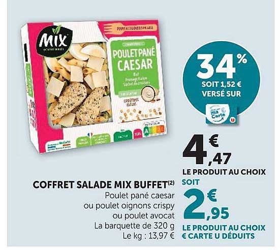COFFRET SALADE MIX BUFFET(2)