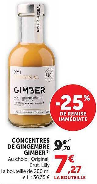 CONCENTRES DE GINGEMBRE GIMBER(5)
