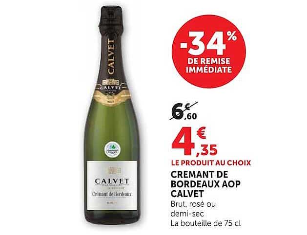 CREMANT DE BORDEAUX AOP CALVET