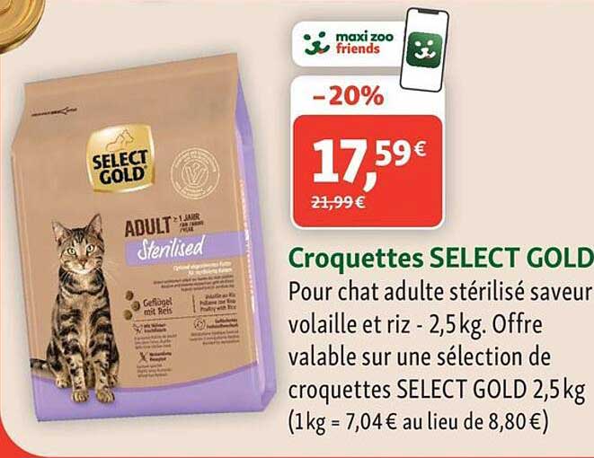 Croquettes SELECT GOLD