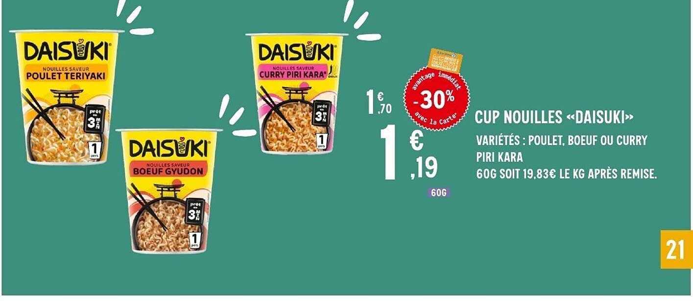 CUP NOUILLES «DAISUKI»