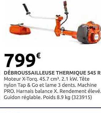 DÉBROUSSAILLEUSE THERMIQUE 545 R