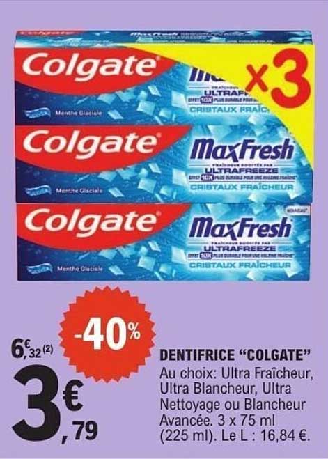DENTIFRICE “COLGATE”