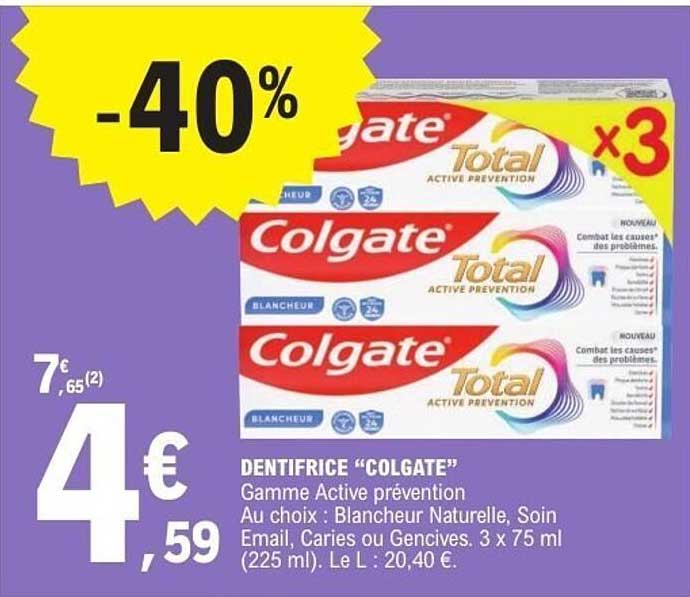 DENTIFRICE “COLGATE”
