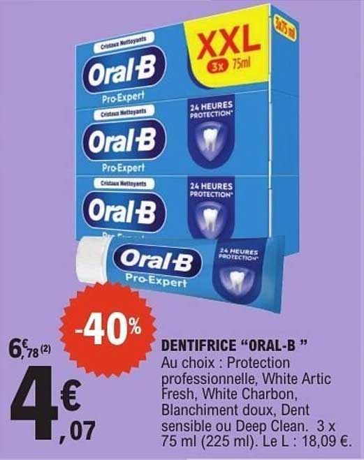 DENTIFRICE “ORAL-B ”