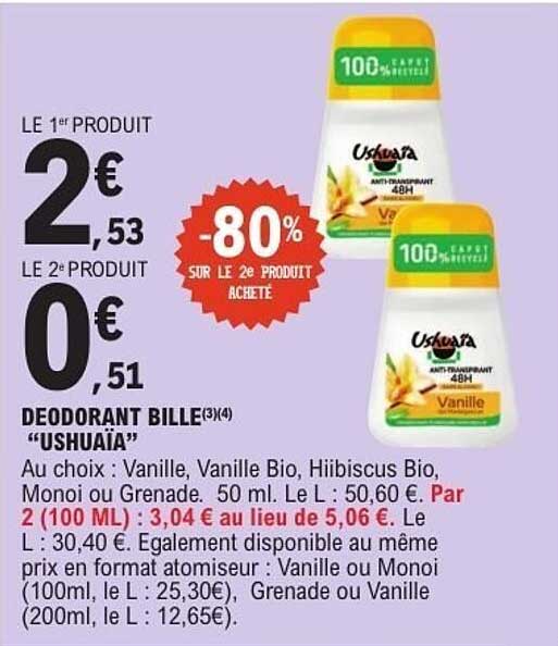 DEODORANT BILLE(3)(4) “USHUAÏA”