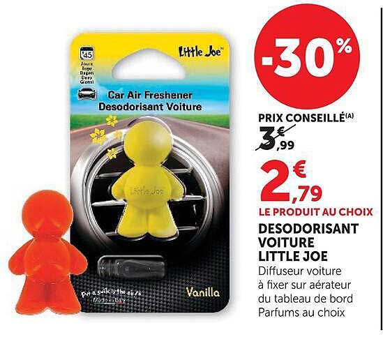 Desodorisant voiture Little Joe