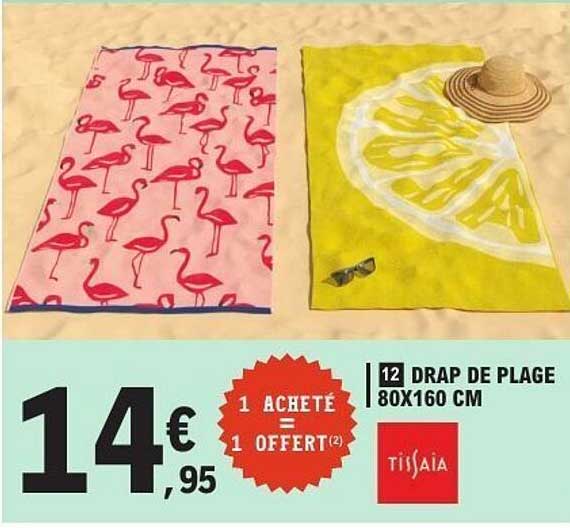 DRAP DE PLAGE 80X160 CM