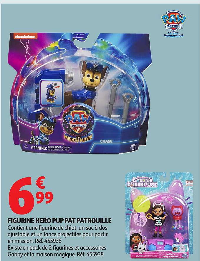 FIGURINE HERO PUP PAT PATROUILLE