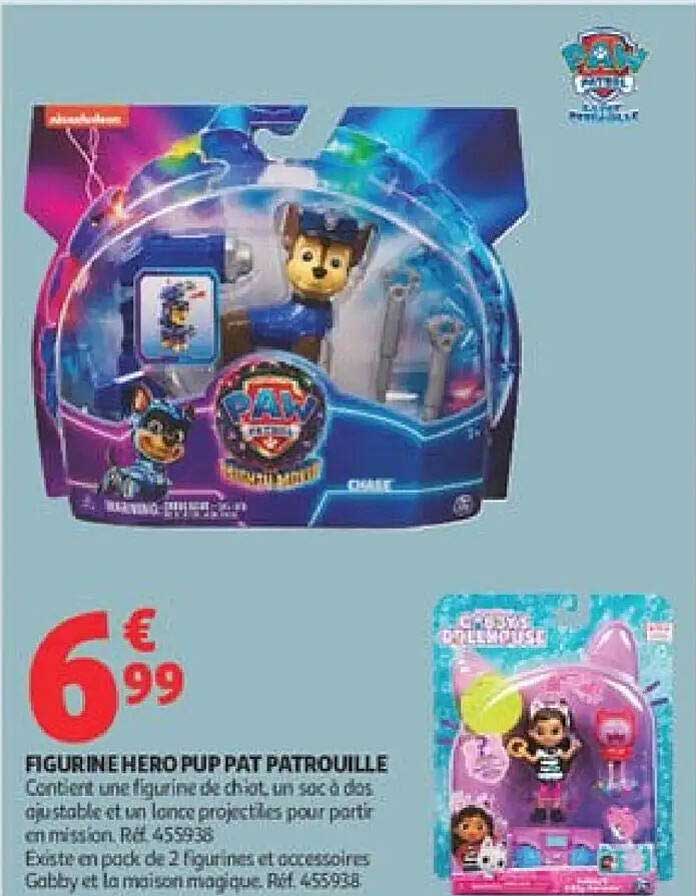 FIGURINE HÉRO PUP PAT PATROUILLE