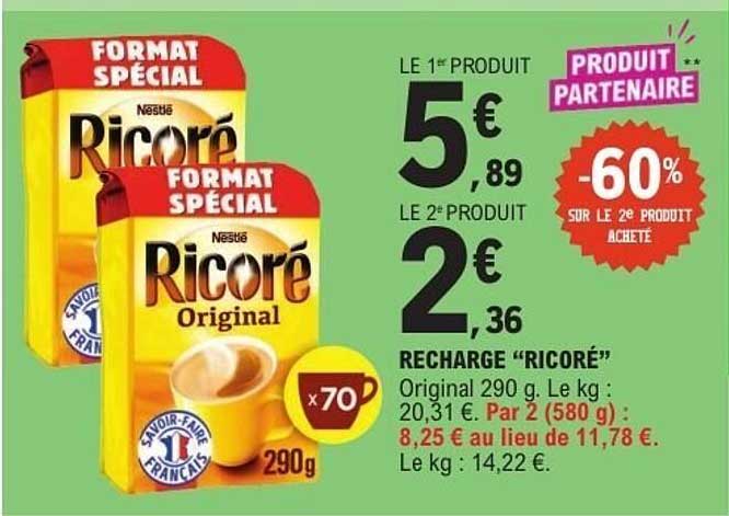 FORMAT SPECIAL Nestlé Ricoré Original
