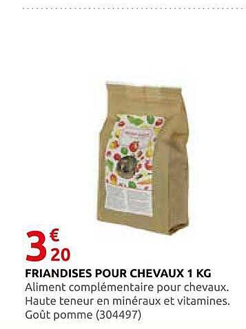 FRIANDISES POUR CHEVAUX 1 KG