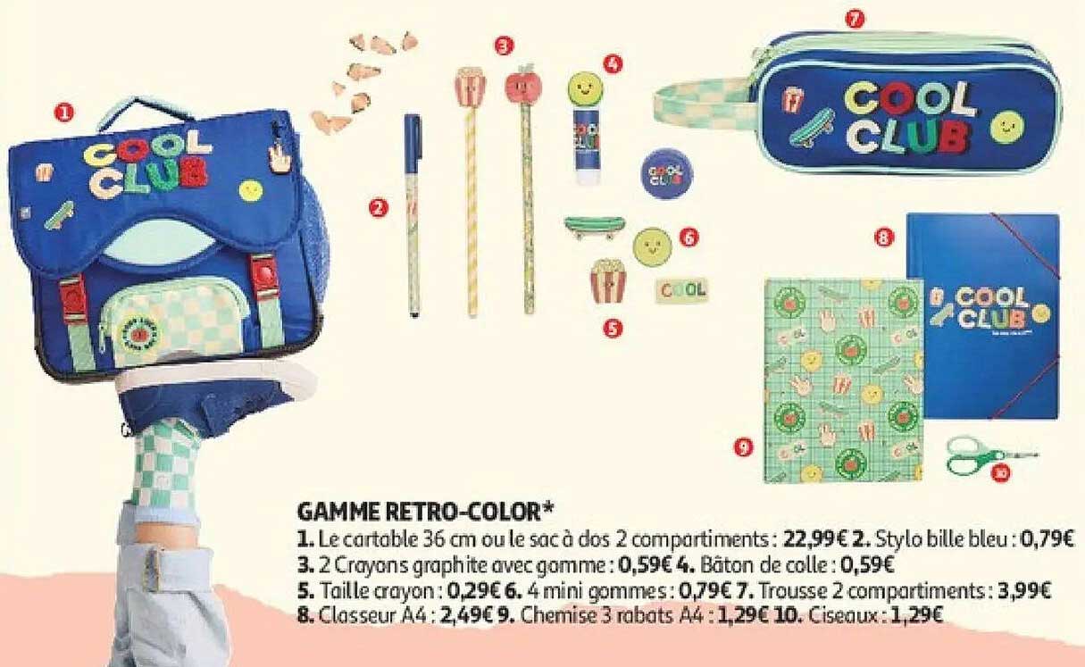 GAMME RETRO-COLOR*