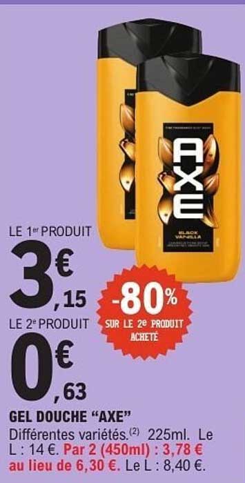 GEL DOUCHE “AXE”