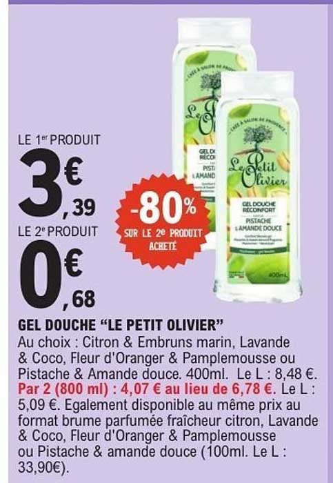 GEL DOUCHE “LE PETIT OLIVIER”