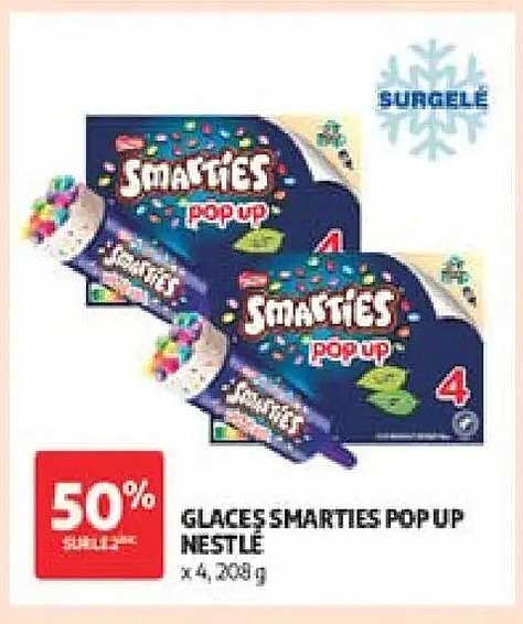 GLACES SMARTIES POPUP NESTLÉ