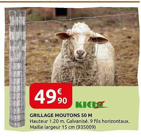 GRILLAGE MOUTONS 50 M