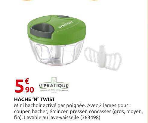 HACHÉ 'N' TWIST