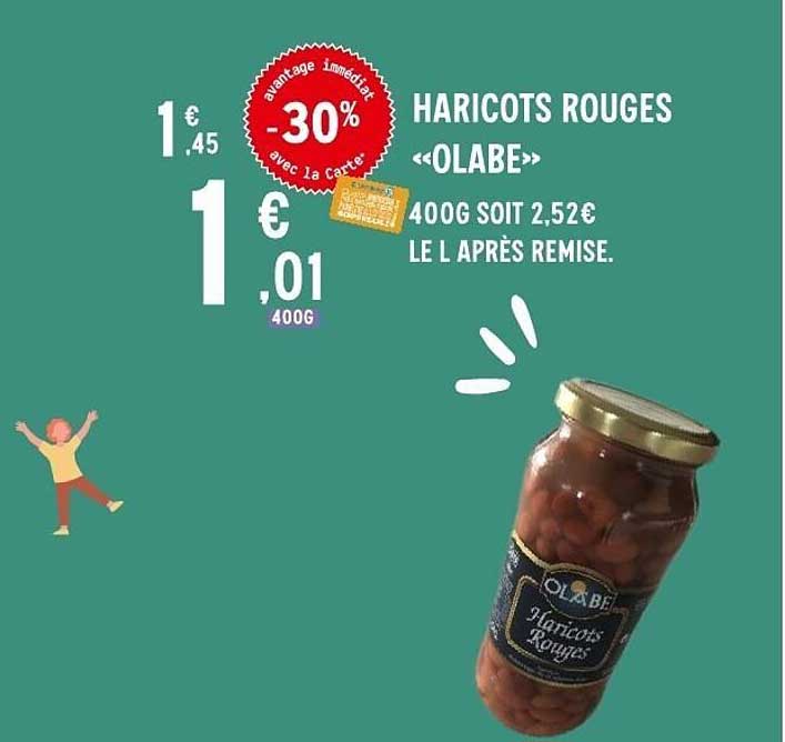 HARICOTS ROUGES «OLABE»
