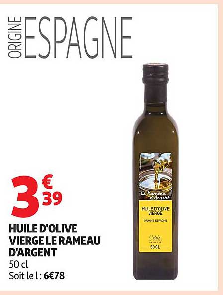 HUILE D’OLIVE VIERGE LE RAMEAU D’ARGENT