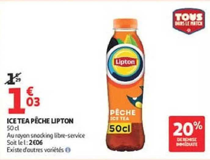 ICE TEA PÊCHE LIPTON