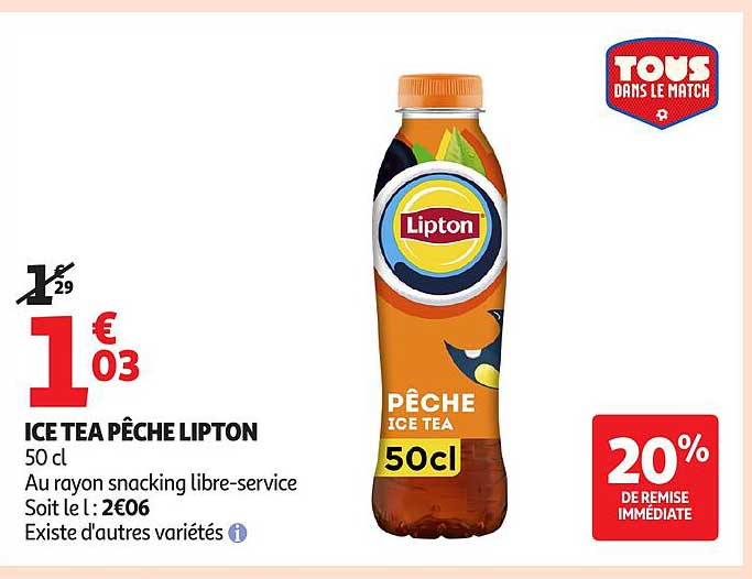 ICE TEA PÊCHE LIPTON