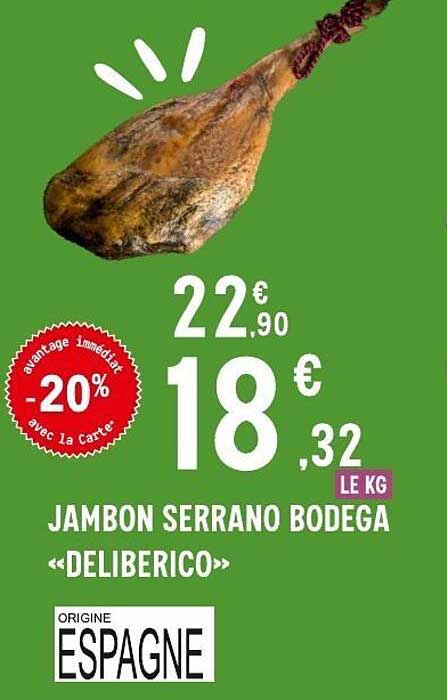 JAMBON SERRANO BODEGA «DELIBERICO»