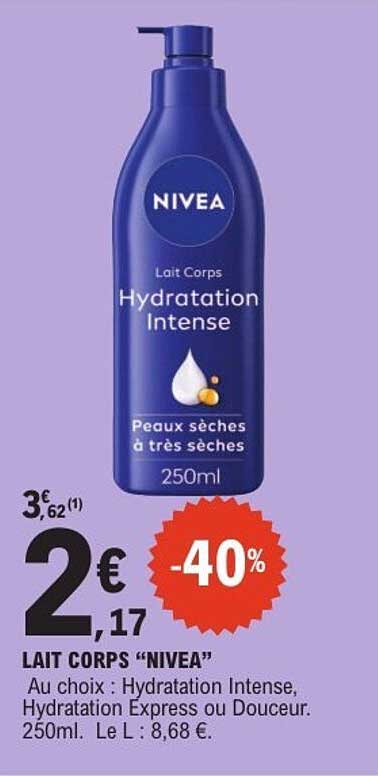 Lait Corps "NIVEA"