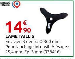 LAME TAILLIS