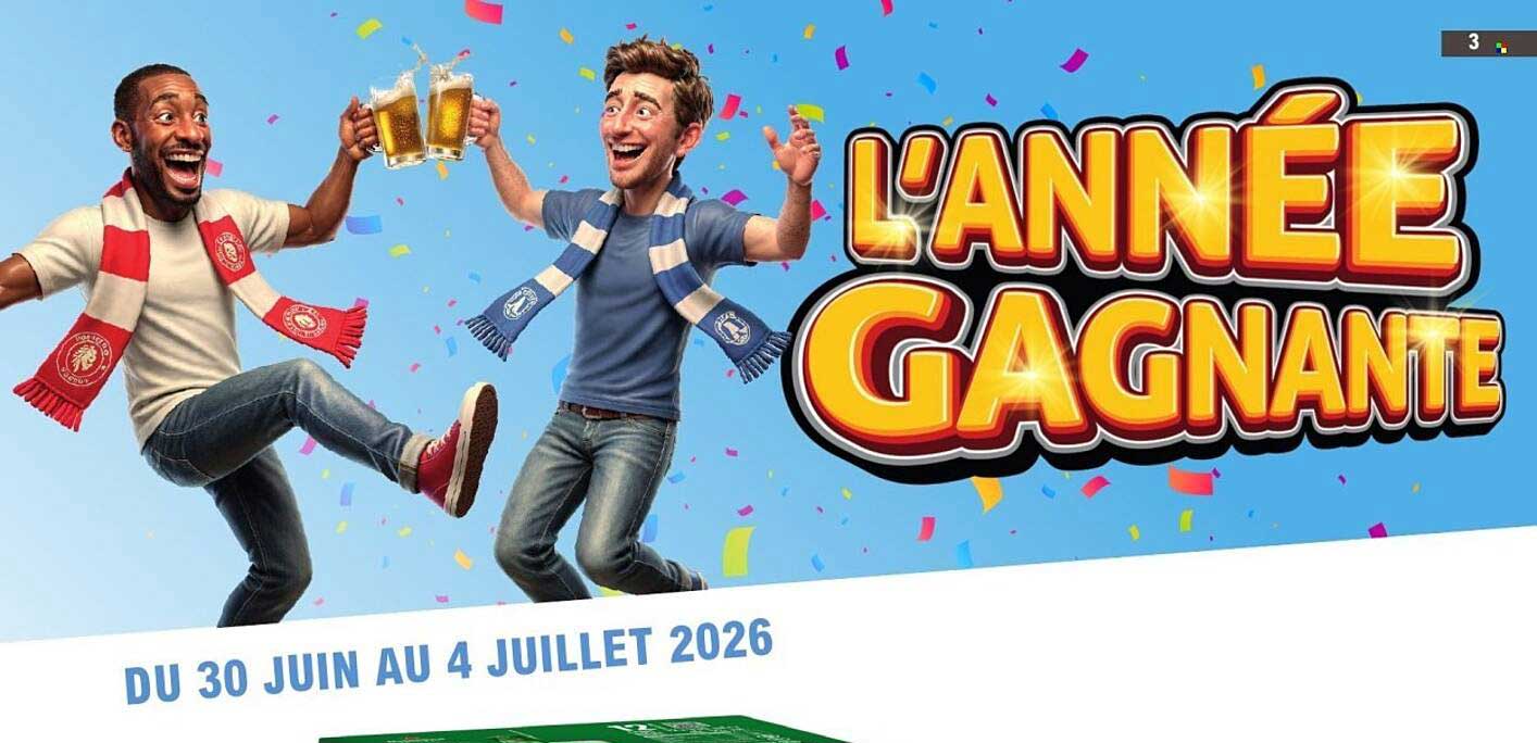 L'ANNÉE GAGNANTE