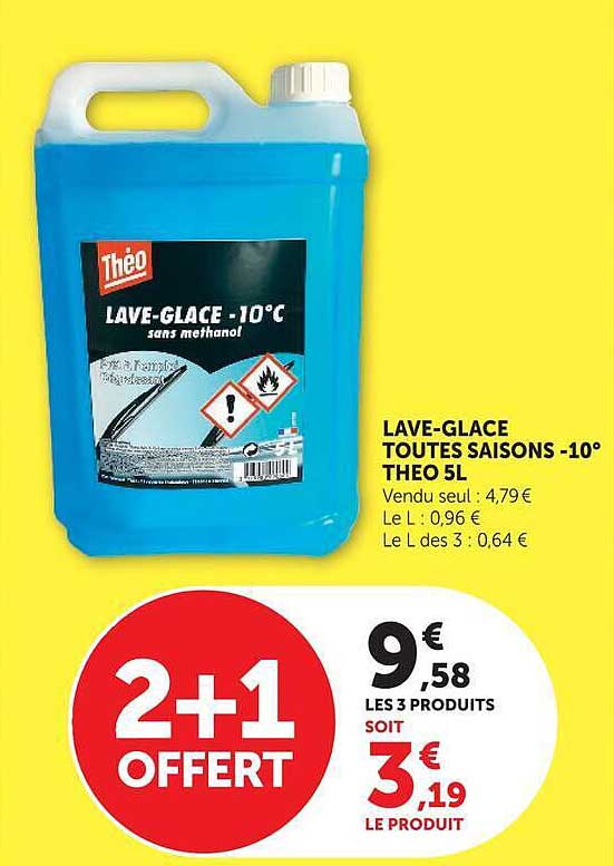 LAVE-GLACE TOUTES SAISONS -10° THEO 5L