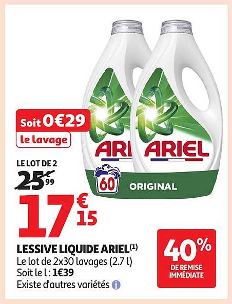 LESSIVE LIQUIDE ARIEL(1)