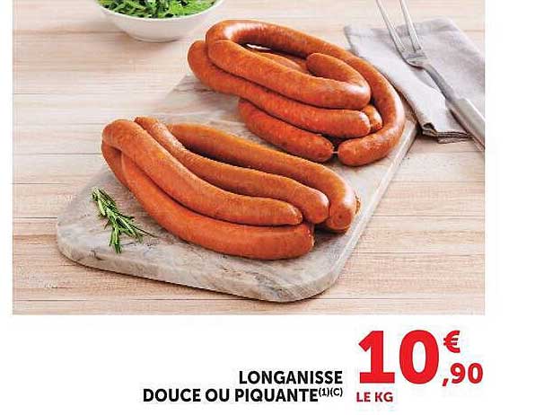 LONGANISSE DOUCE OU PIQUANTE(1)