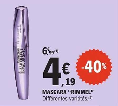 MASCARA “RIMMEL” Différentes variétés.(2)