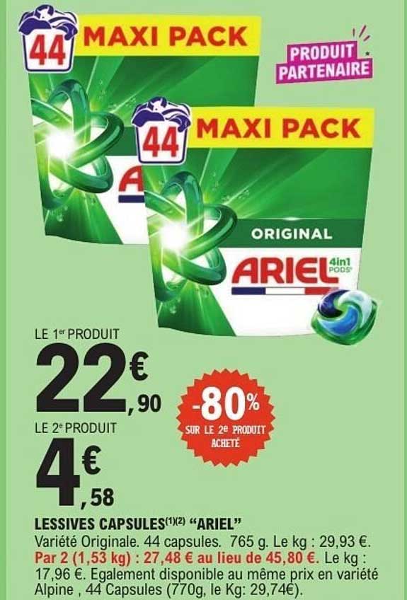 MAXI PACK ARIEL ORIGINAL 4in1 PODS