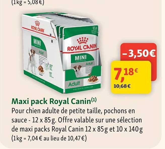 Maxi pack Royal Canin