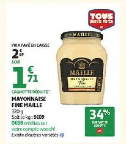 MAYONNAISE FINE MAILLE