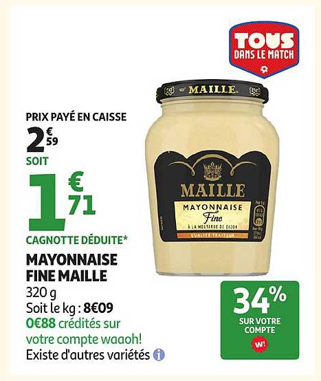 MAYONNAISE FINE MAILLE
