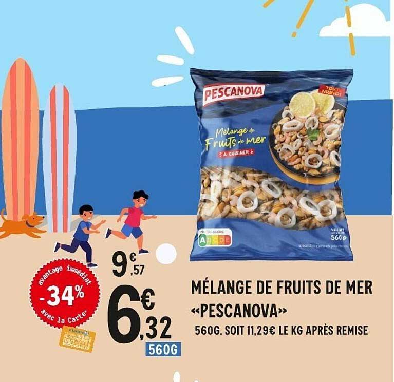 MÉLANGE DE FRUITS DE MER «PESCANOVA»