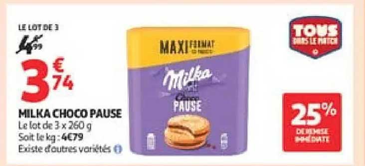 MILKA CHOCO PAUSE