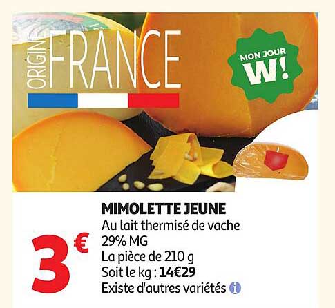 MIMOLETTE JEUNE