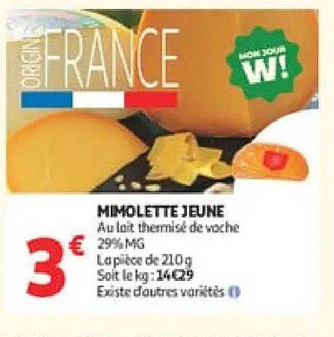 MIMOLETTE JEUNE