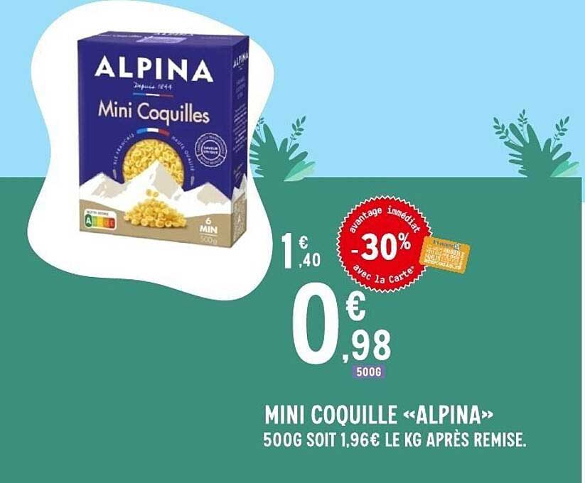 MINI COQUILLE «ALPINA»