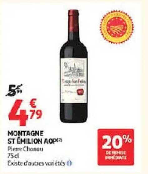 MONTAGNE ST EMILION AOP
